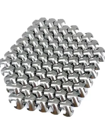 Tri-Pattern Armor Plate | Stainless Steel | 28mm