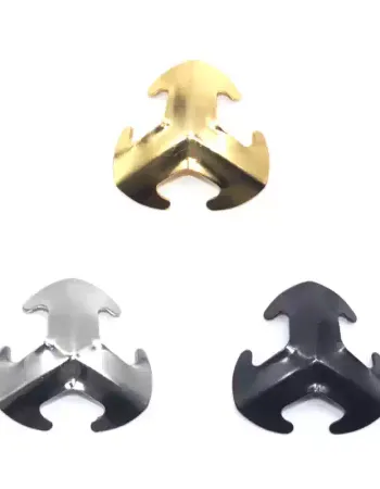 Tri-Pattern Armor Plate | Stainless Steel | 28mm