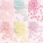 Colorful AB Flower Acrylic Loose Beads for DIY Jewelry Making