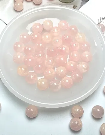 Galaxy Dream Sparkle Beads – 8mm/10mm/12mm Round Resin Beads for DIY Jewelry Making (15 Colors + Mix)